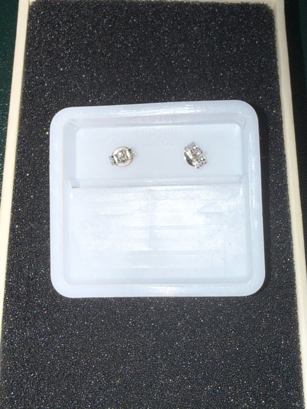 Moissanite Earrings - Picture 3 of 4